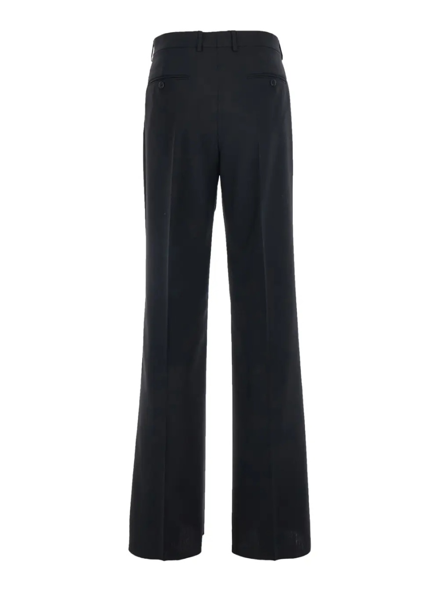 Pantaloni Ethan Pants Black with Side Pockets and Zip Closure in Cotton Blend for Men - Img 2