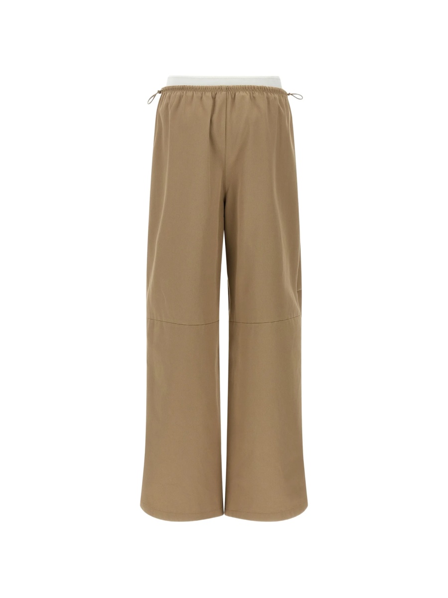 Pantaloni evazati Alexander Wang maro - Img 2