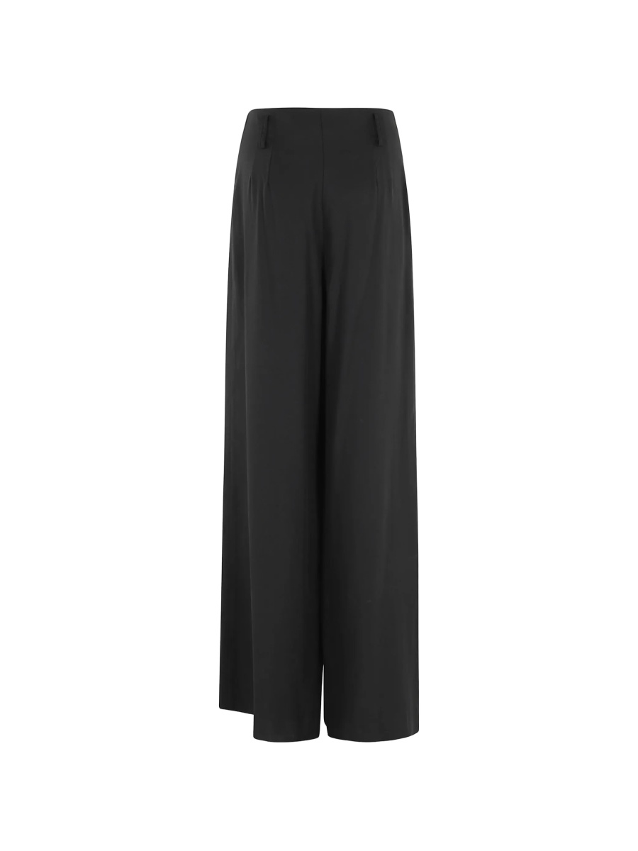 Pantaloni evazati FEDERICA TOSI negri - Img 2