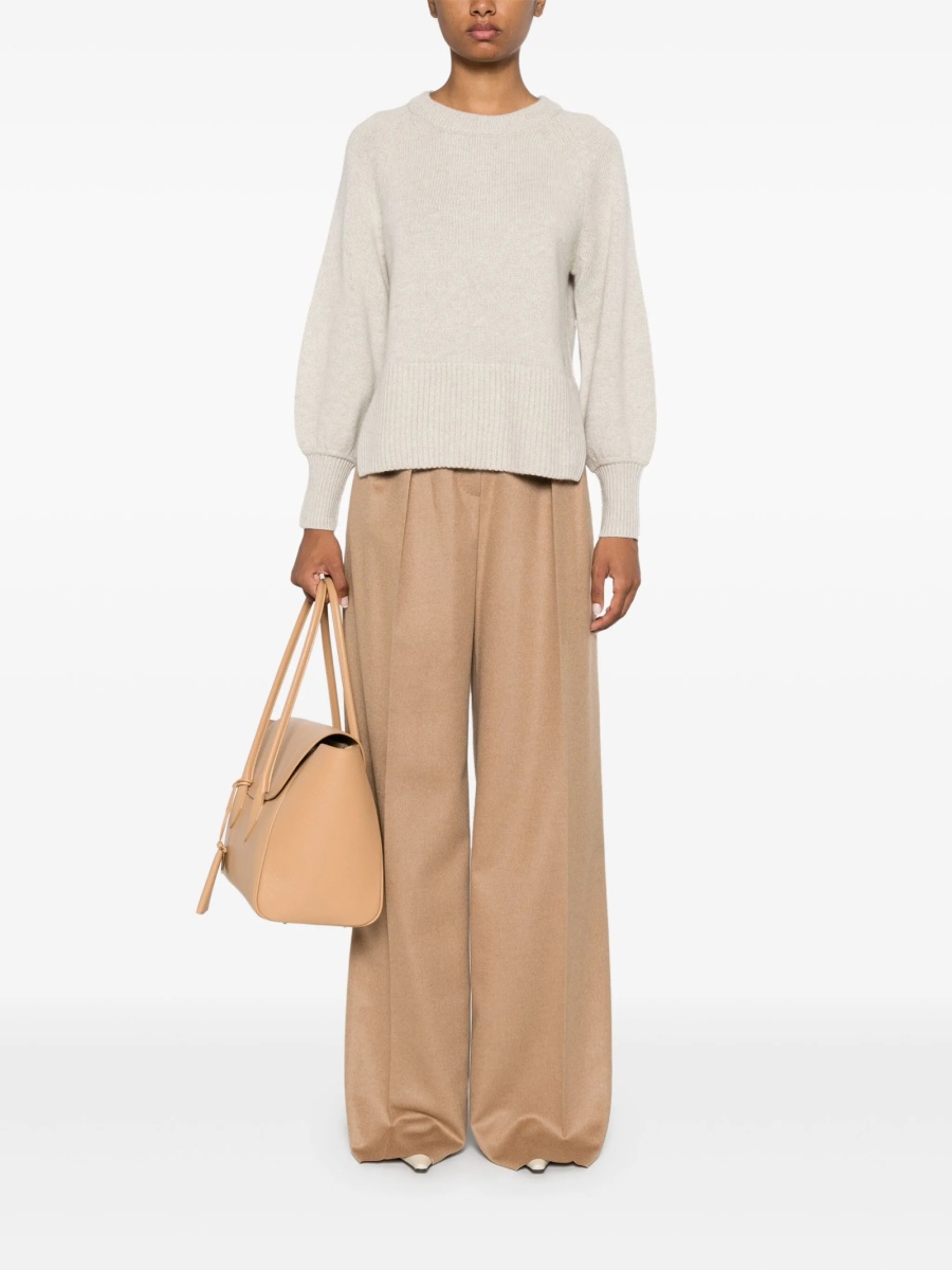 Pantaloni evazati Max Mara maro - Img 2