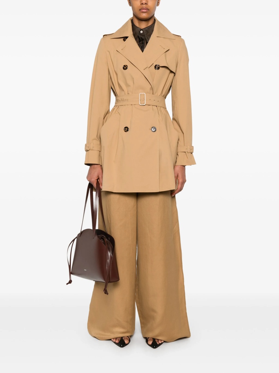 Pantaloni evazati Max Mara maro - Img 2