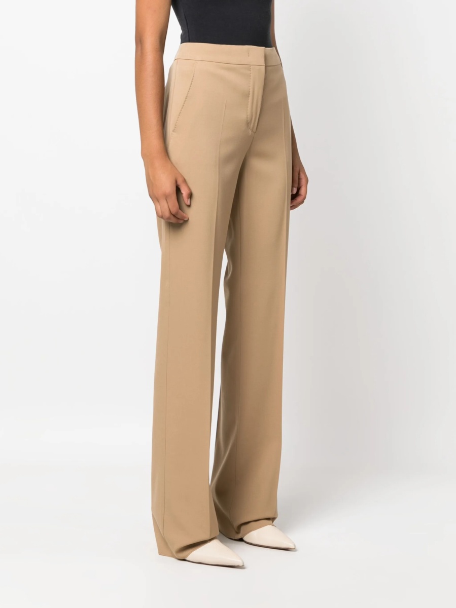 Pantaloni evazati Max Mara neutri - Img 3