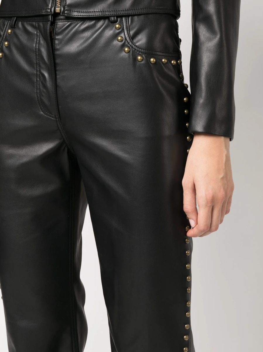 Pantaloni evazati MOSCHINO JEANS negri - Img 5