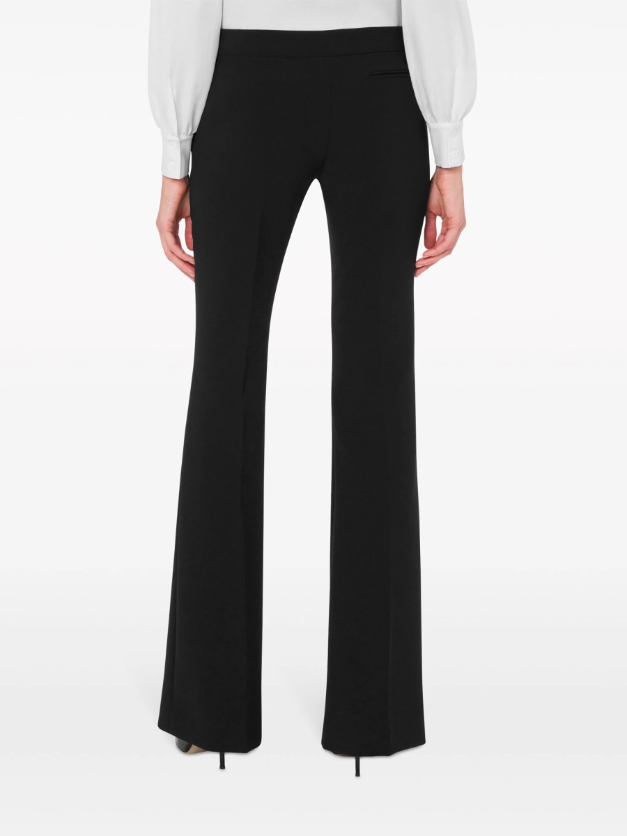 Pantaloni evazati Moschino negri - Img 3