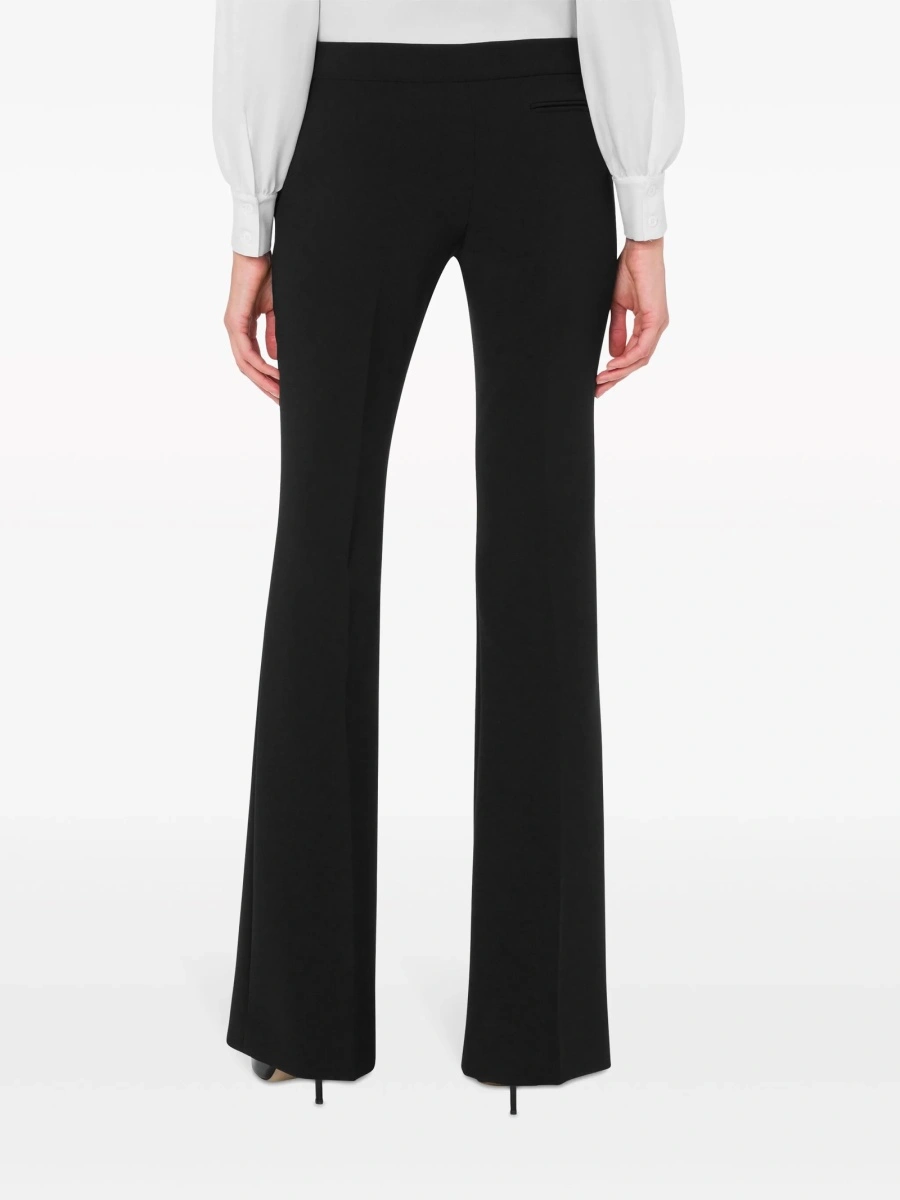 Pantaloni evazati Moschino negri - Img 3