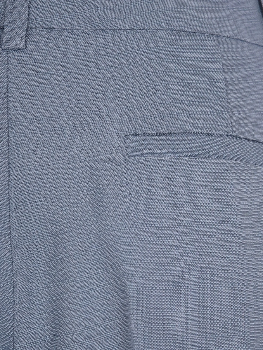 Pantaloni evazati P.A.R.O.S.H. albastri - Img 3