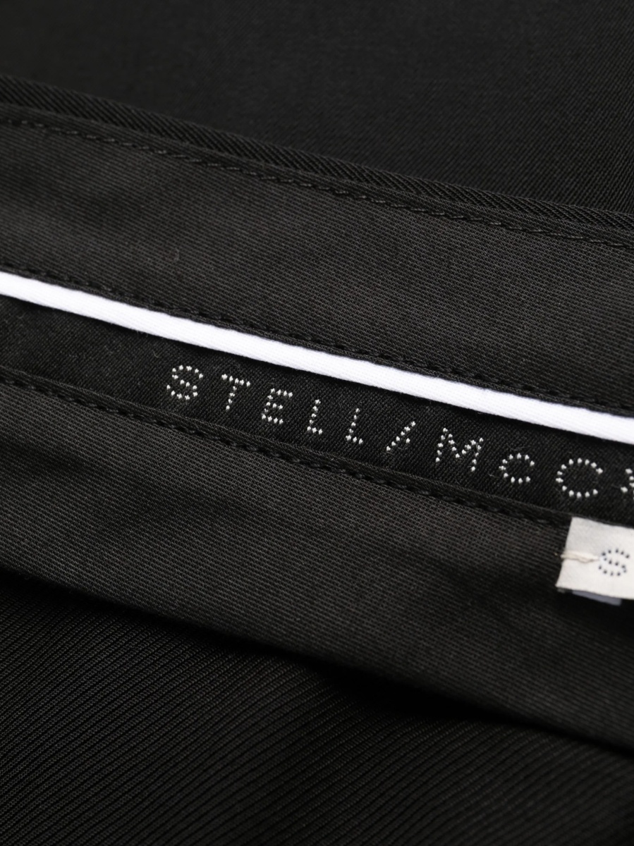 Pantaloni evazati Stella McCartney negri - Img 5