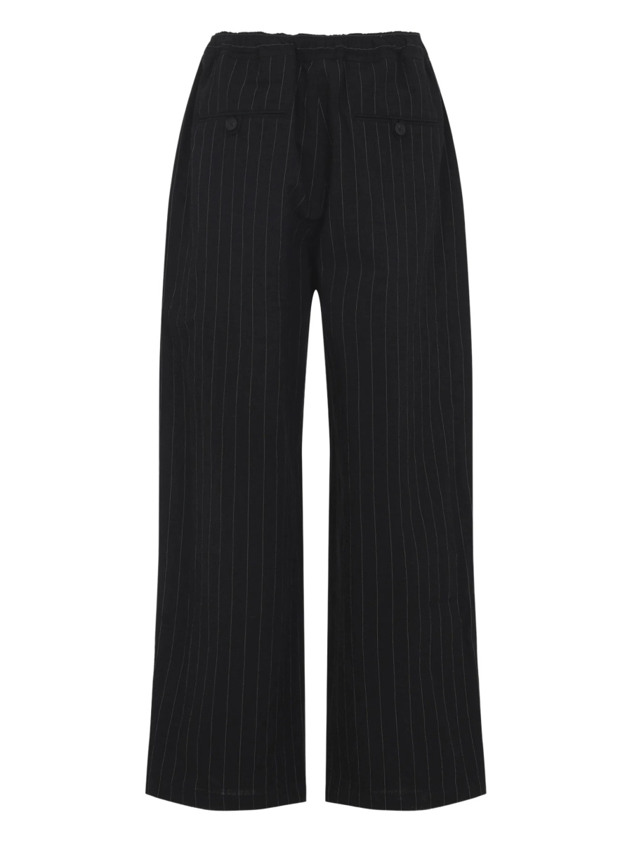 Pantaloni evazati STUDIO NICHOLSON negri - Img 2