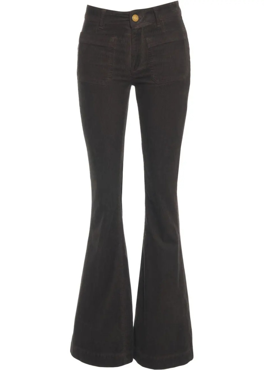Pantaloni Flared corduroy trousers 'Delphine' - Img 2