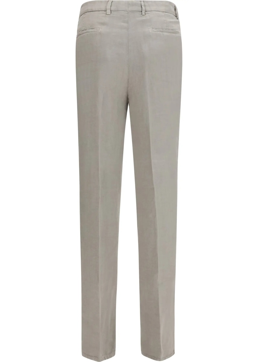 Pantaloni Garment dyed ginen gabardine Pants - Img 2