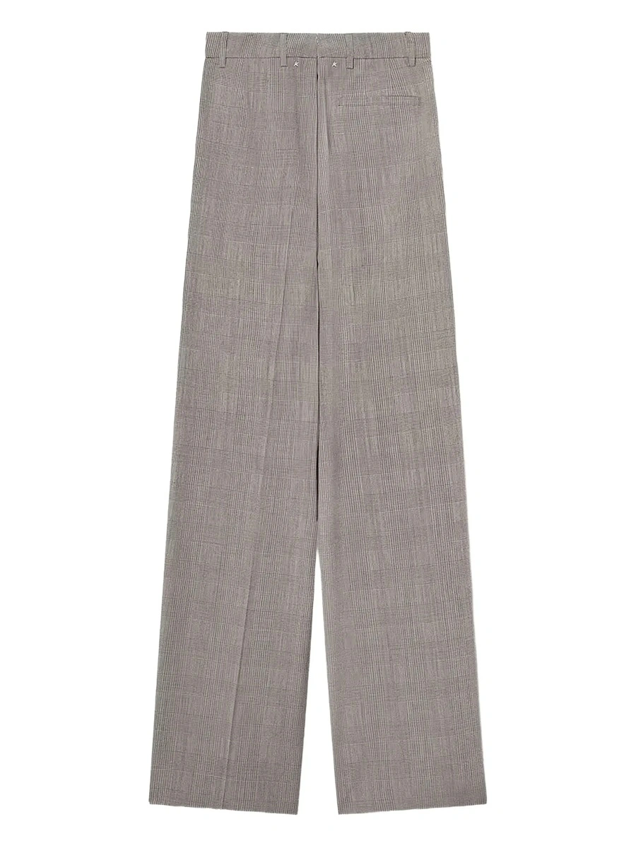 Pantaloni Golden Goose gri din lana - Img 4