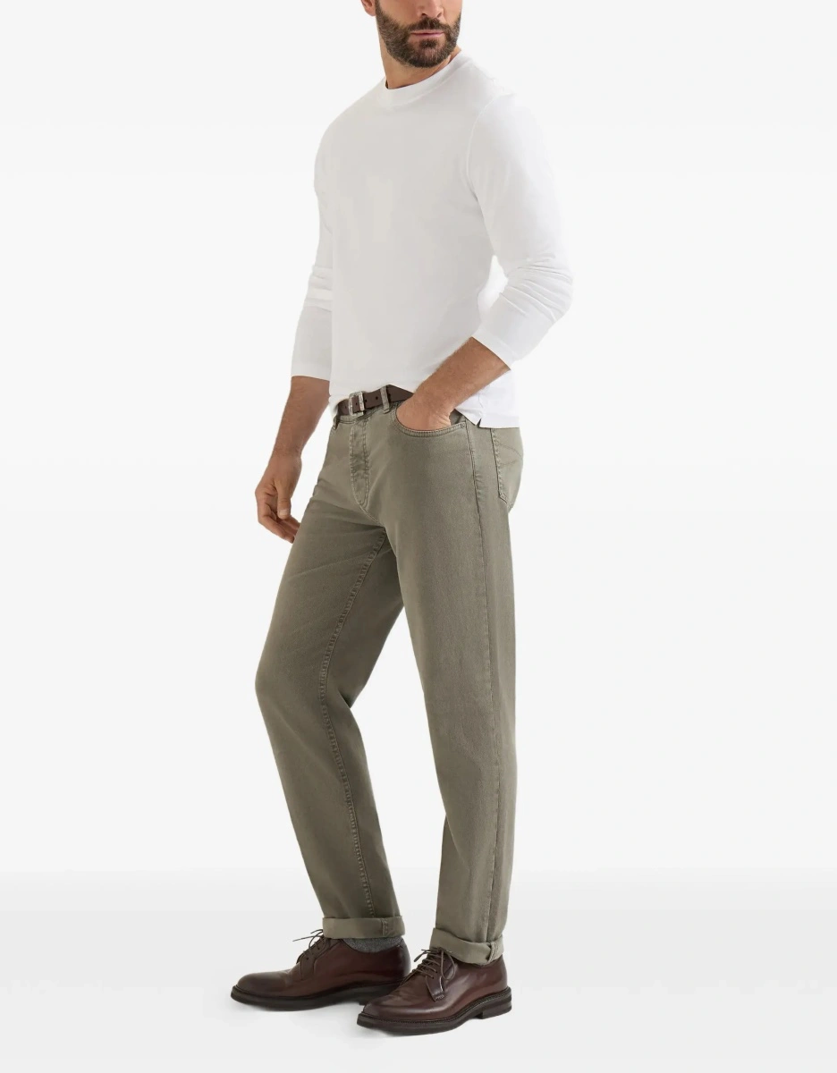 Pantaloni Jeans with turn-up hem - Img 4