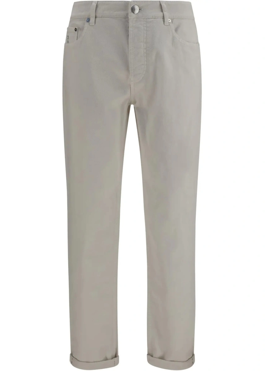 Pantaloni Jeans with turn-up hem - Img 6
