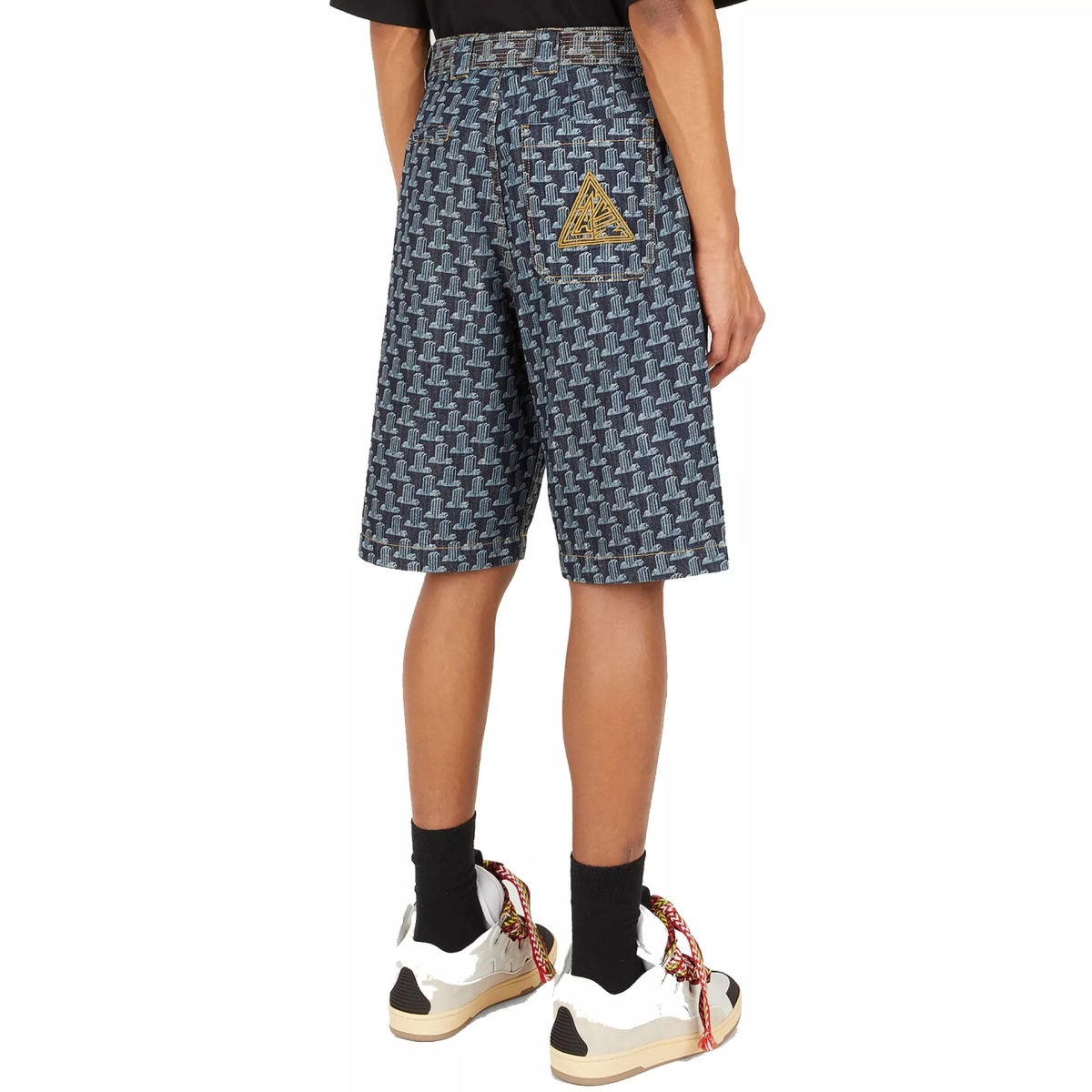 Pantaloni Lanvin Column Monogram Shorts - Img 3