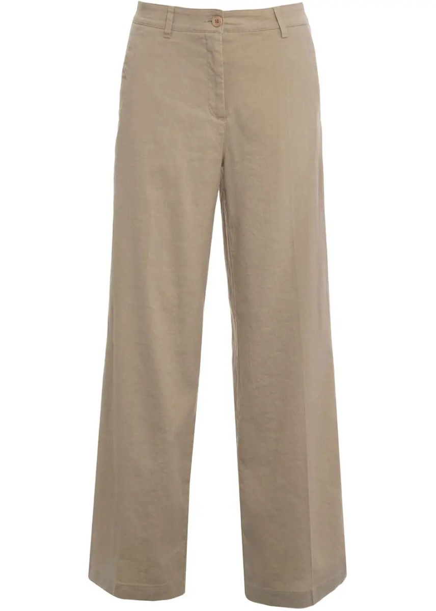 Pantaloni Linen blend pants 'Adrienne' - Img 2