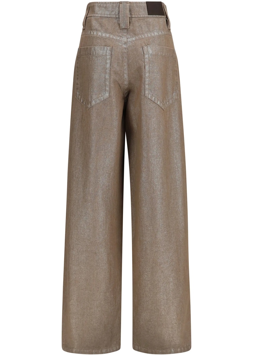Pantaloni Lurex wide-leg Jeans - Img 2