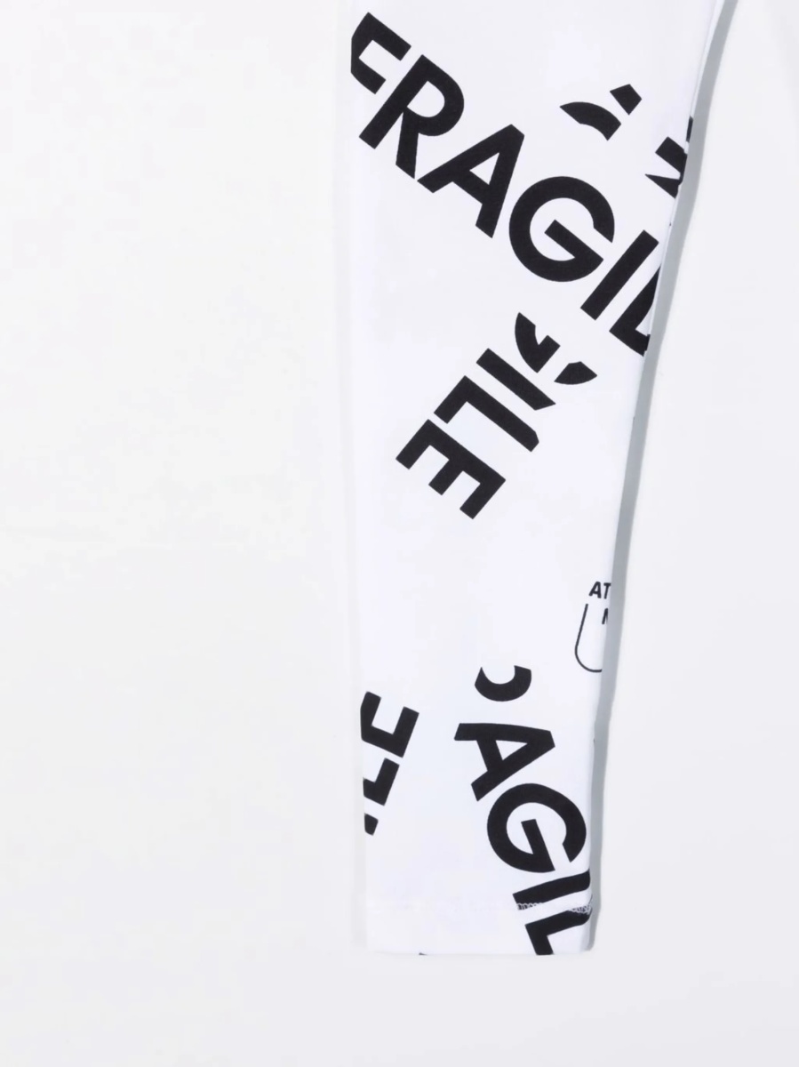 Pantaloni MM6 Maison Margiela albi - Img 3