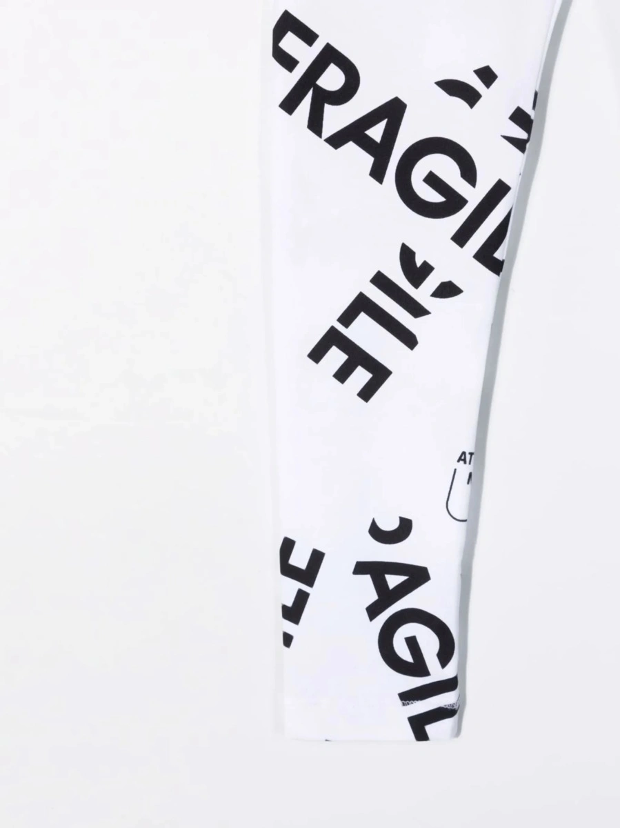 Pantaloni MM6 Maison Margiela albi - Img 3