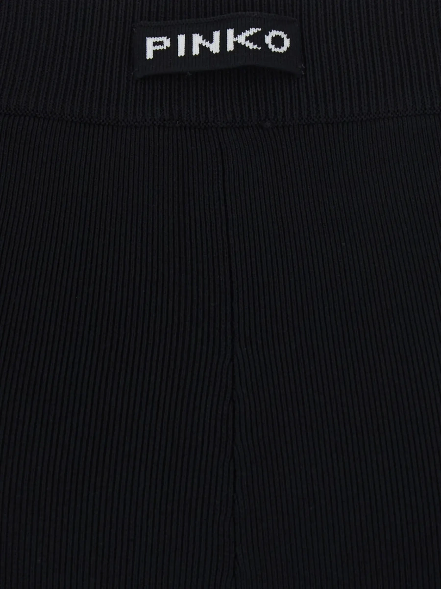 Pantaloni Pinko negri din vascoza - Img 5