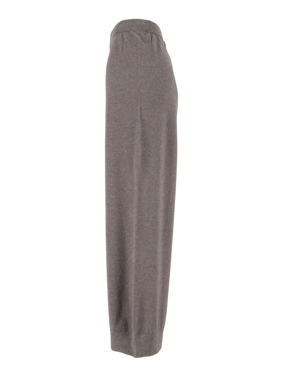 Pantaloni PLATINUM WIDE JOGGING TROUSERS WITH FILO DIAMANTE LOOP - Img 2