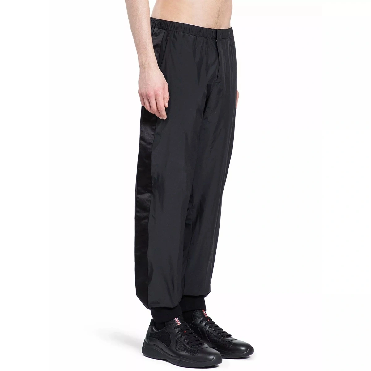 Pantaloni Prada Silk Tec Sweatpants - Img 2
