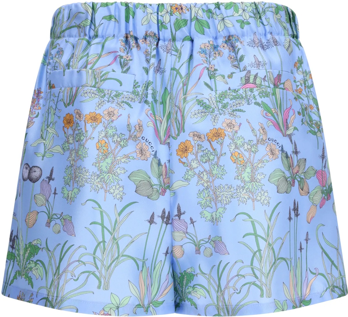 Pantaloni Printed silk twill Shorts - Img 2
