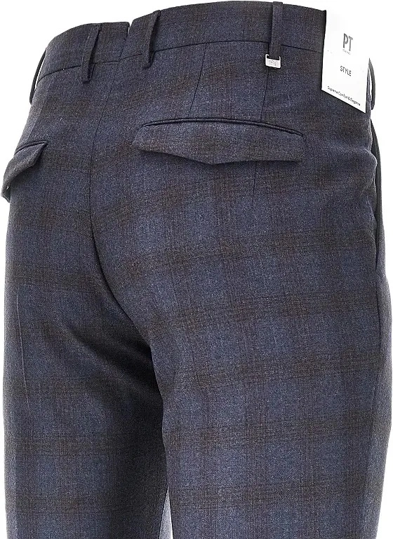 Pantaloni PT TORINO din lana - Img 4