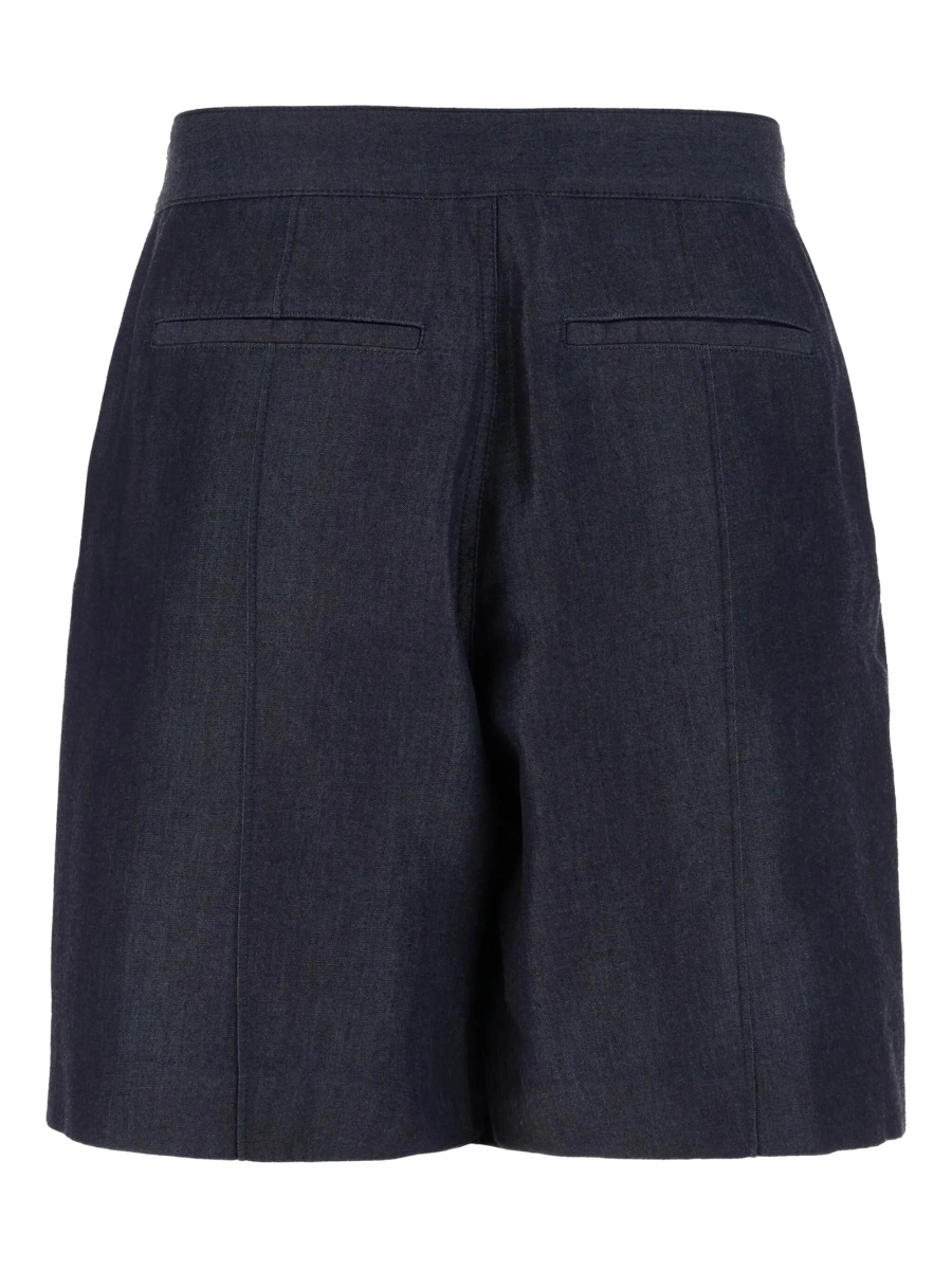 Pantaloni scurti Alexander McQueen albastri - Img 2