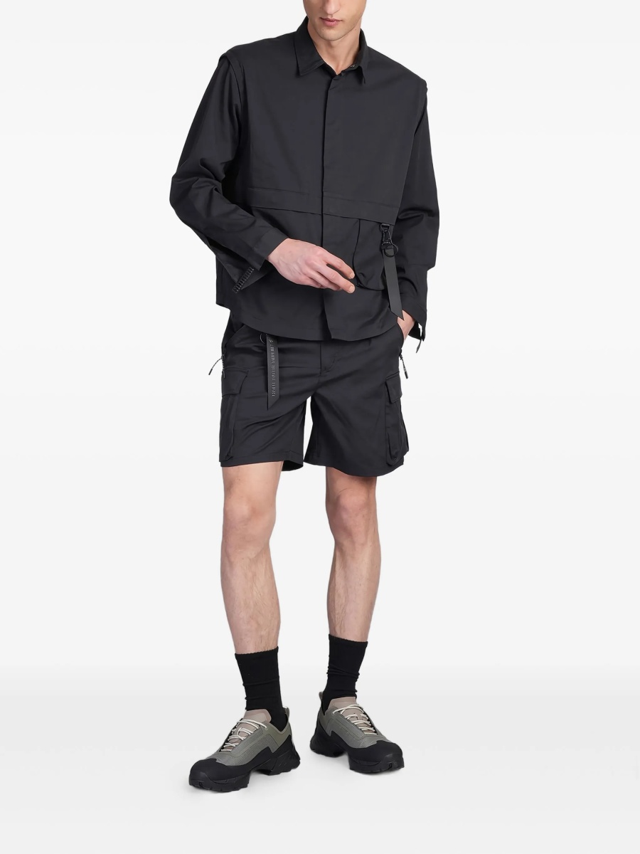 Pantaloni scurti Alpha Industries negri - Img 2