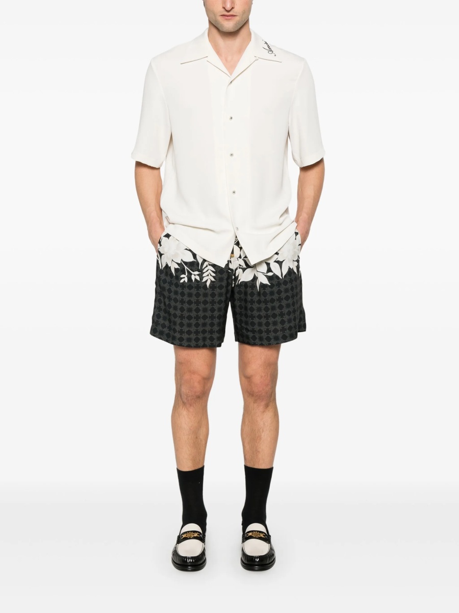 Pantaloni scurti AMIRI negri - Img 2