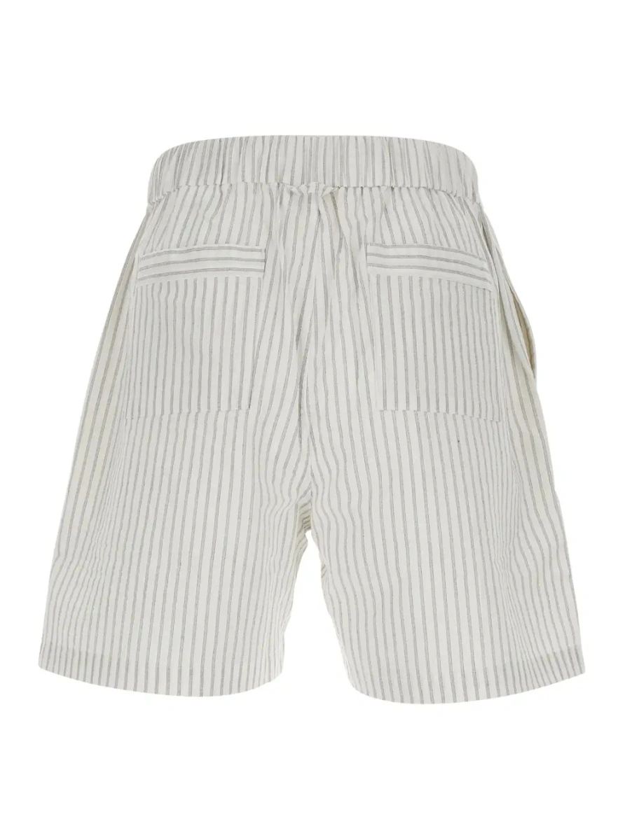 Pantaloni scurti Coor gri din bumbac - Img 2