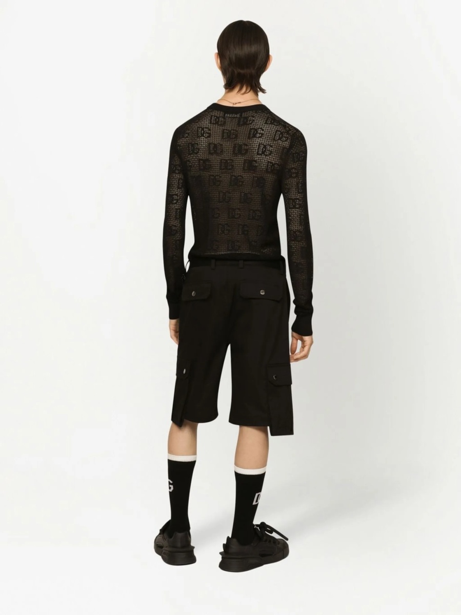 Pantaloni scurti Dolce &amp; Gabbana negri - Img 4