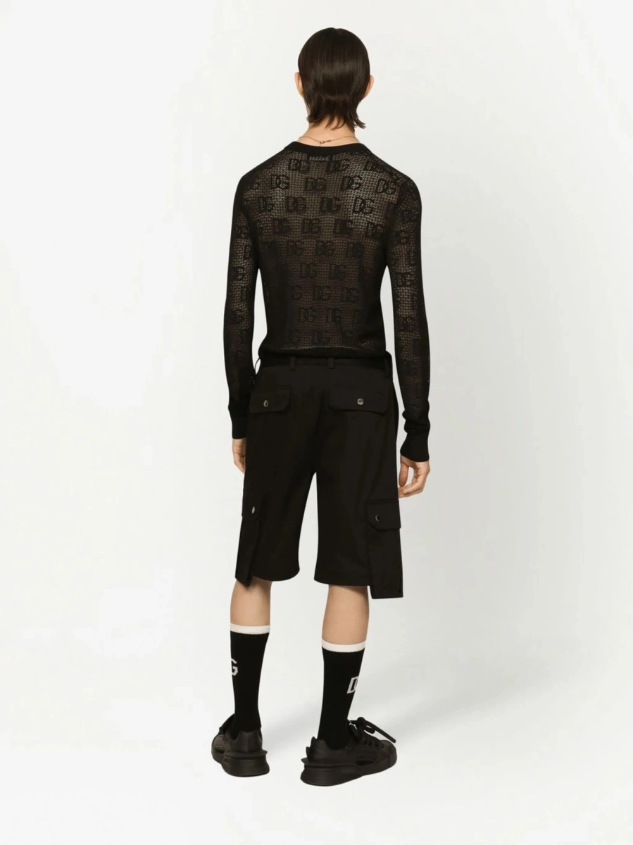 Pantaloni scurti Dolce &amp; Gabbana negri - Img 4