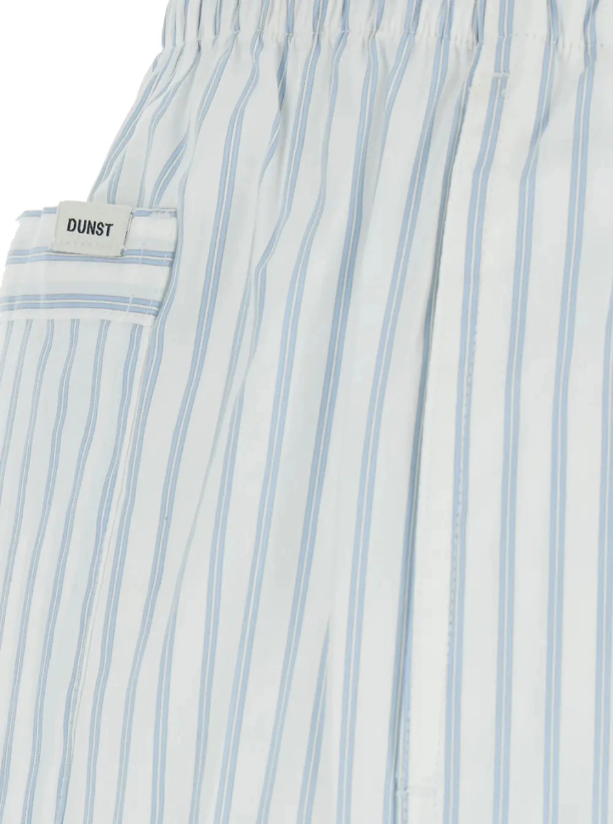 Pantaloni scurti DUNST albastri din bumbac - Img 3
