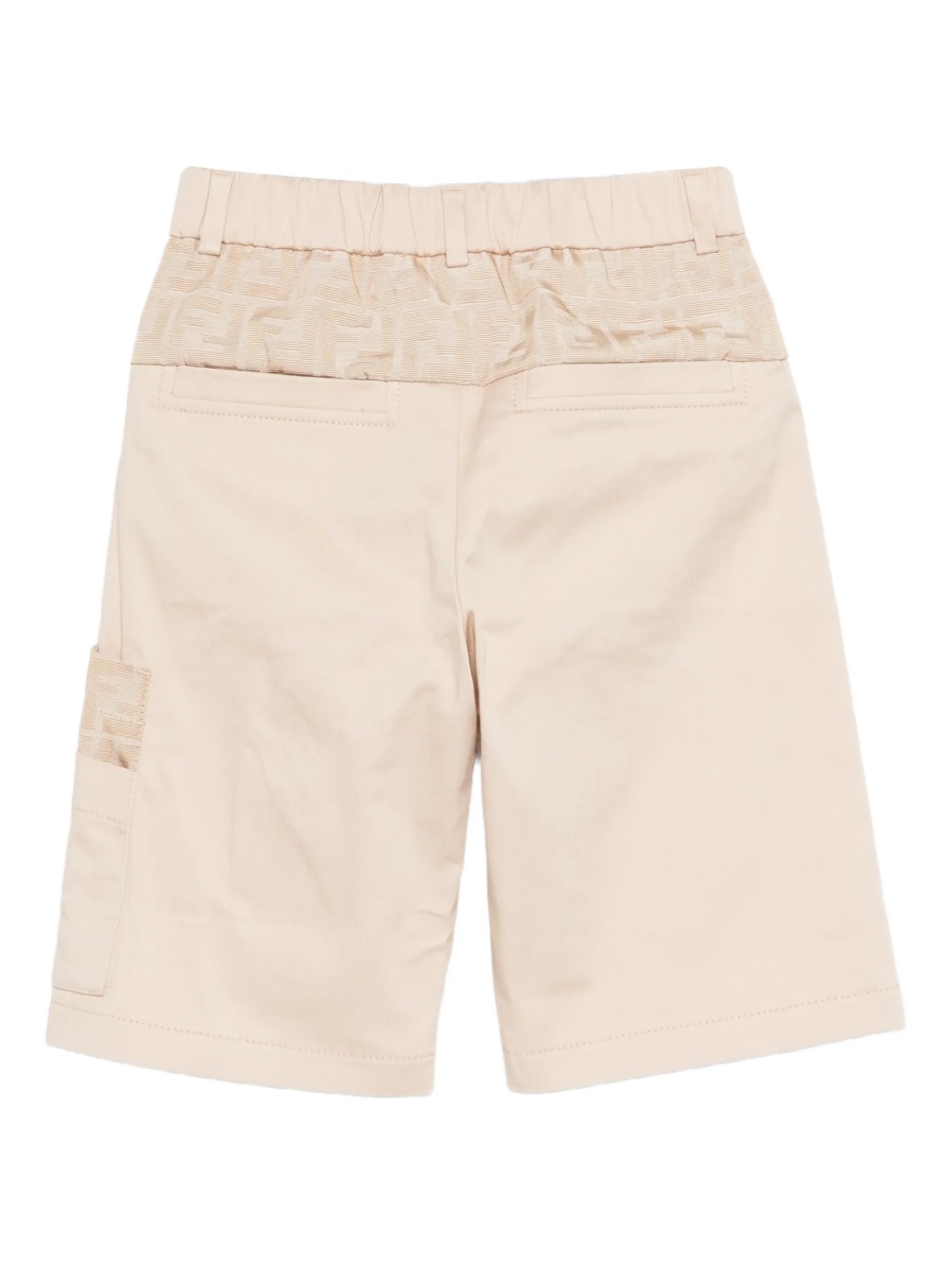 Pantaloni scurti Fendi neutri - Img 2