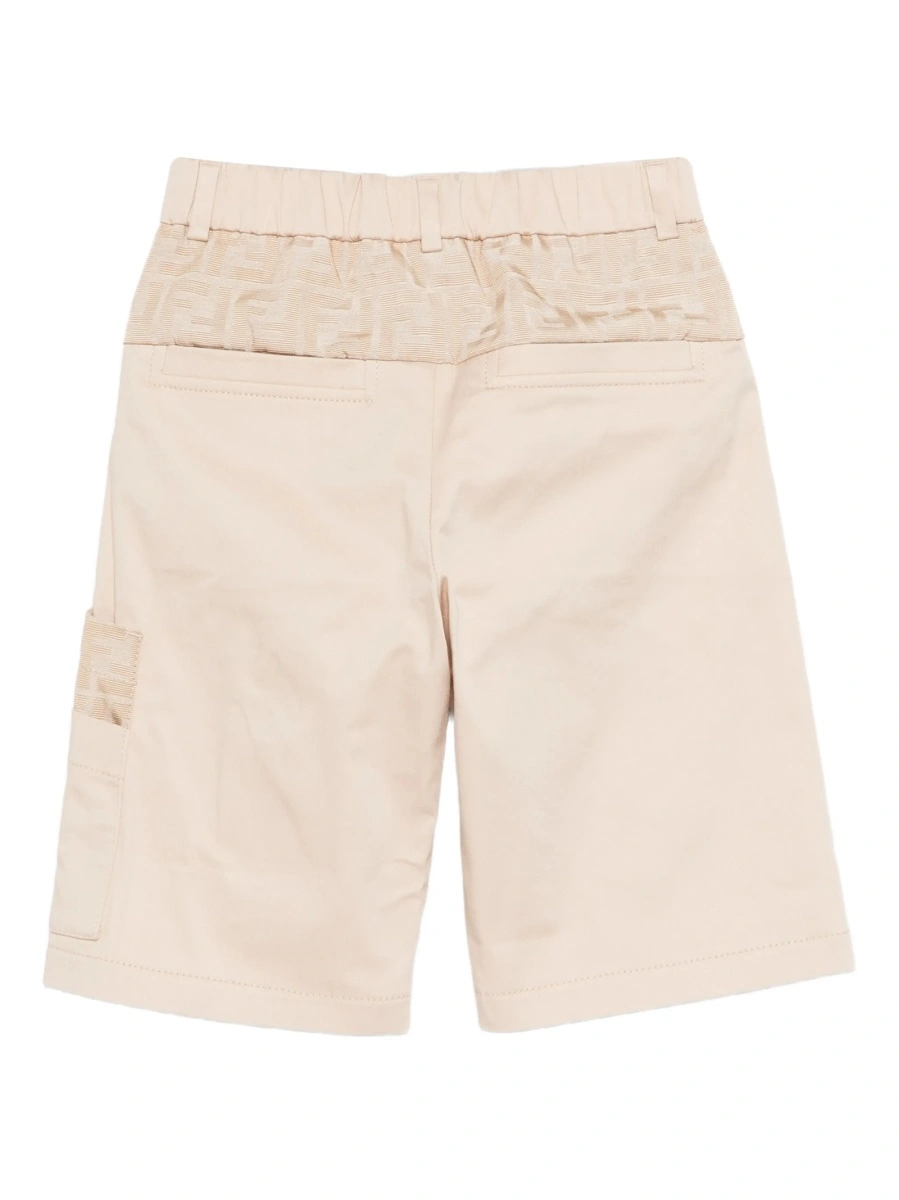 Pantaloni scurti Fendi neutri - Img 2