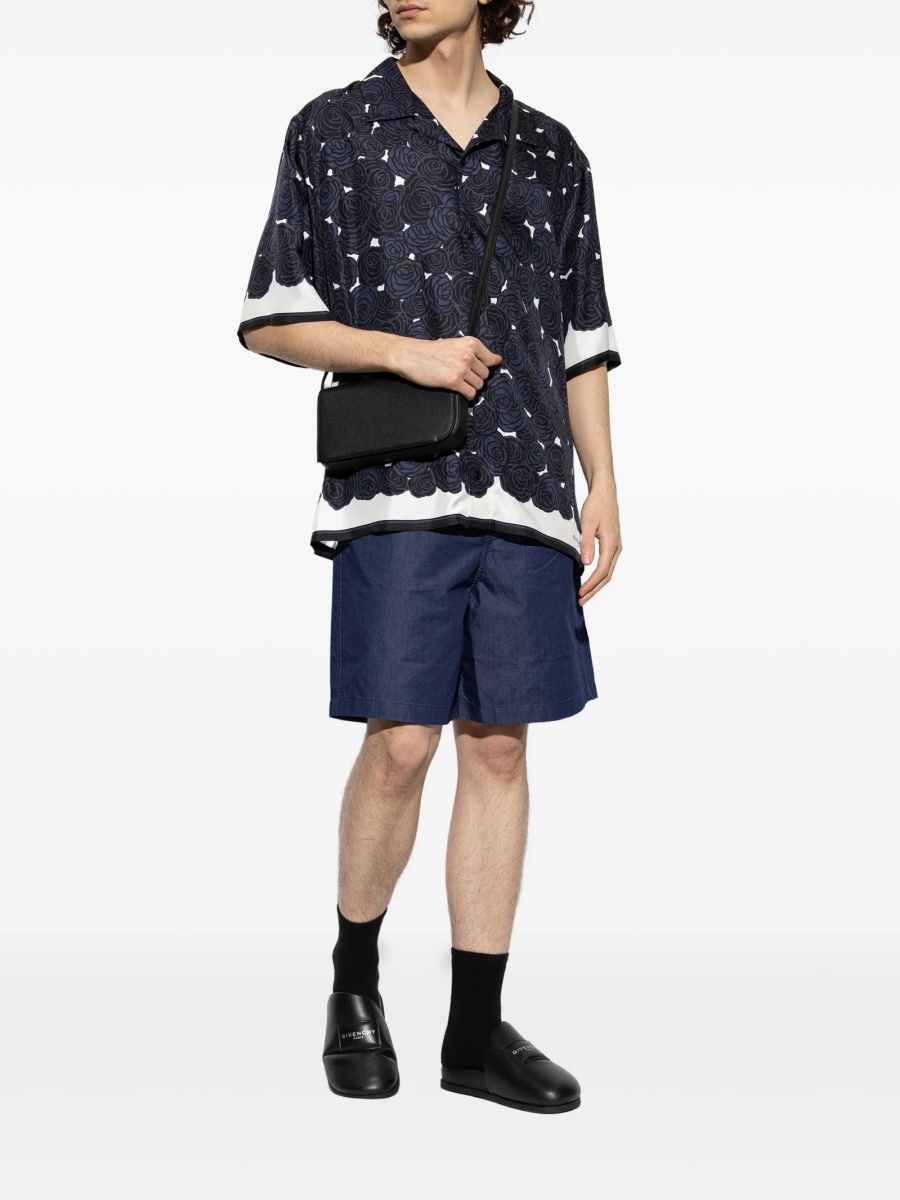 Pantaloni scurti Givenchy albastri - Img 2