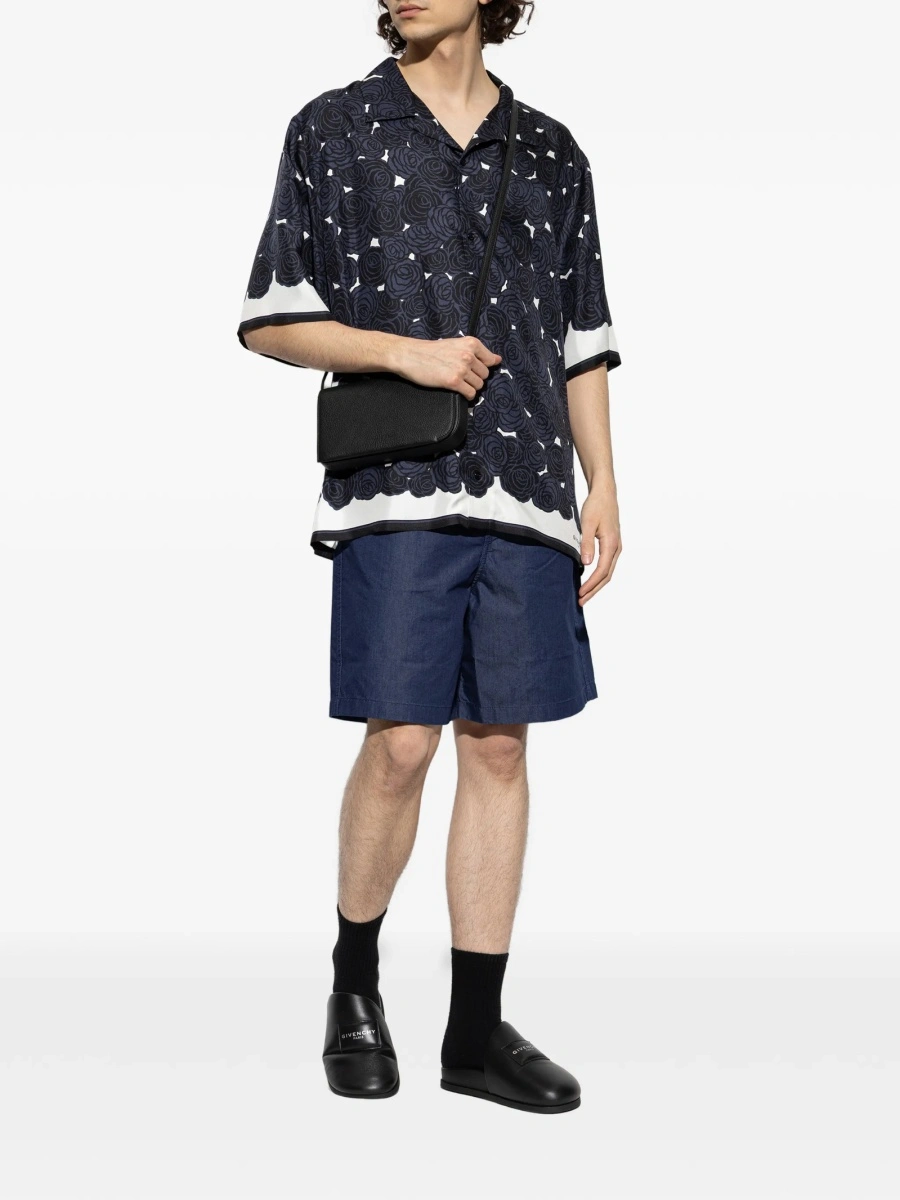 Pantaloni scurti Givenchy albastri - Img 2
