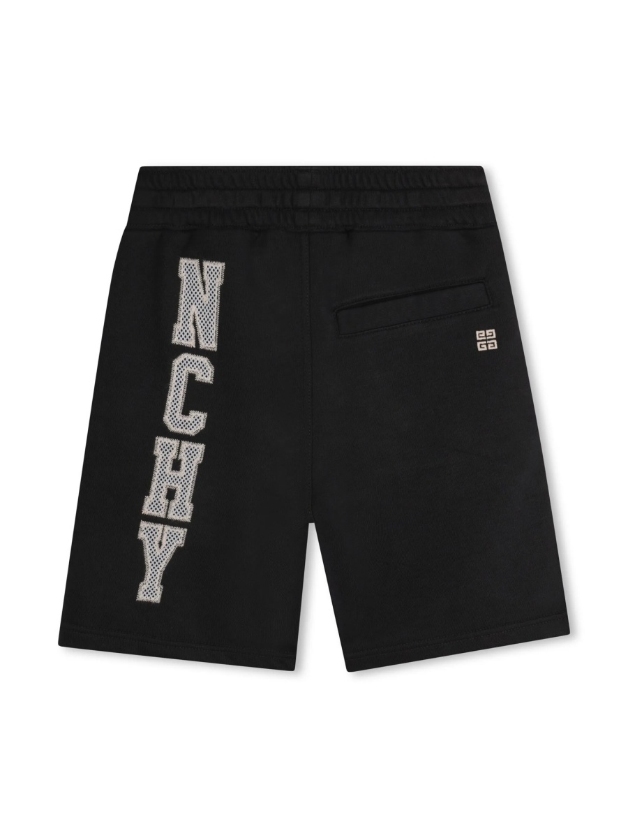 Pantaloni scurti Givenchy negri - Img 2