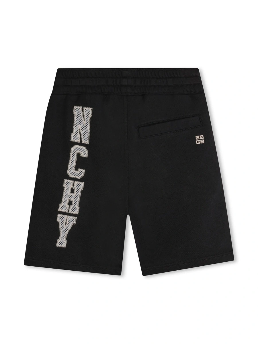 Pantaloni scurti Givenchy negri - Img 2