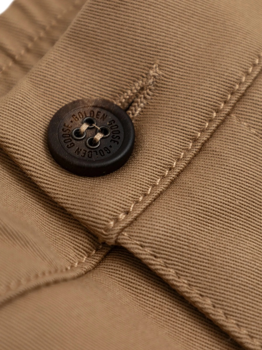 Pantaloni scurti Golden Goose neutri - Img 3