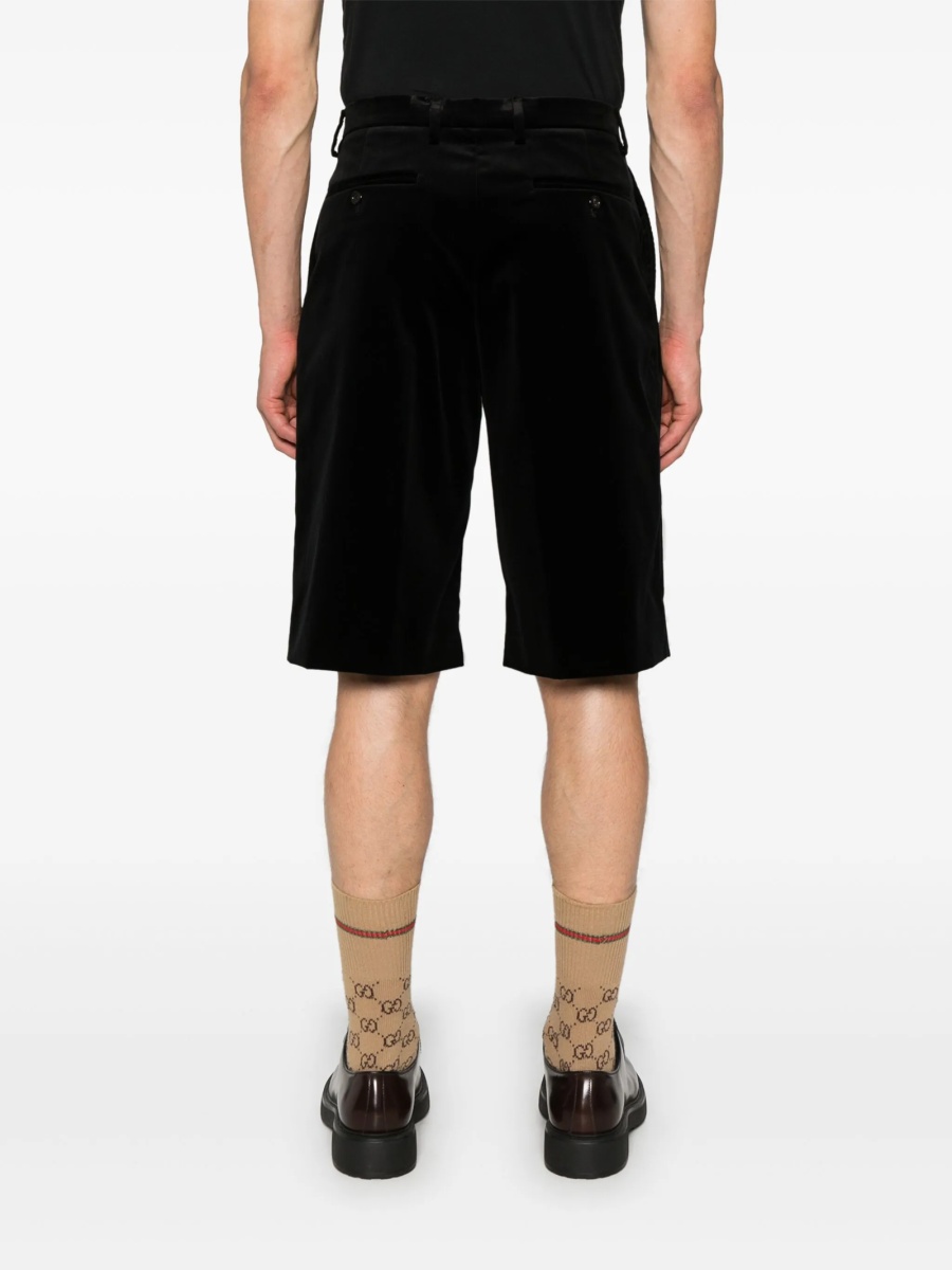 Pantaloni scurti Gucci negri - Img 4
