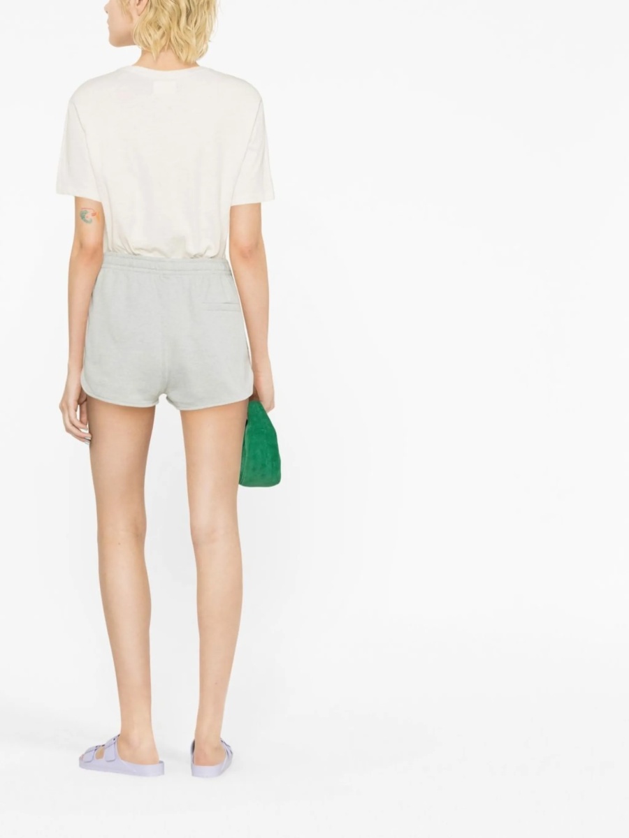 Pantaloni scurti ISABEL MARANT ETOILE albastri din bumbac si polyester - Img 3