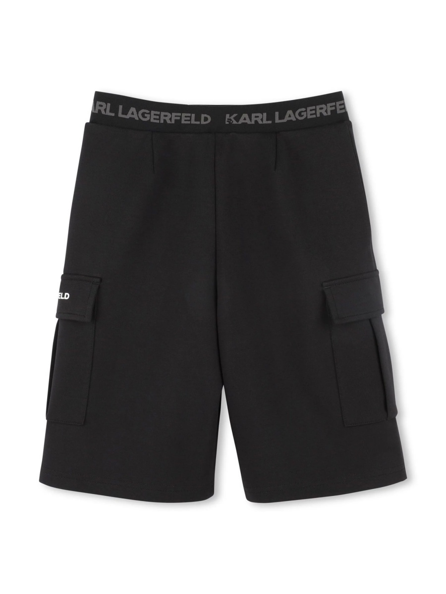 Pantaloni scurti Karl Lagerfeld negri - Img 2