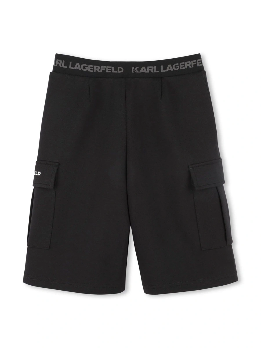 Pantaloni scurti Karl Lagerfeld negri - Img 2