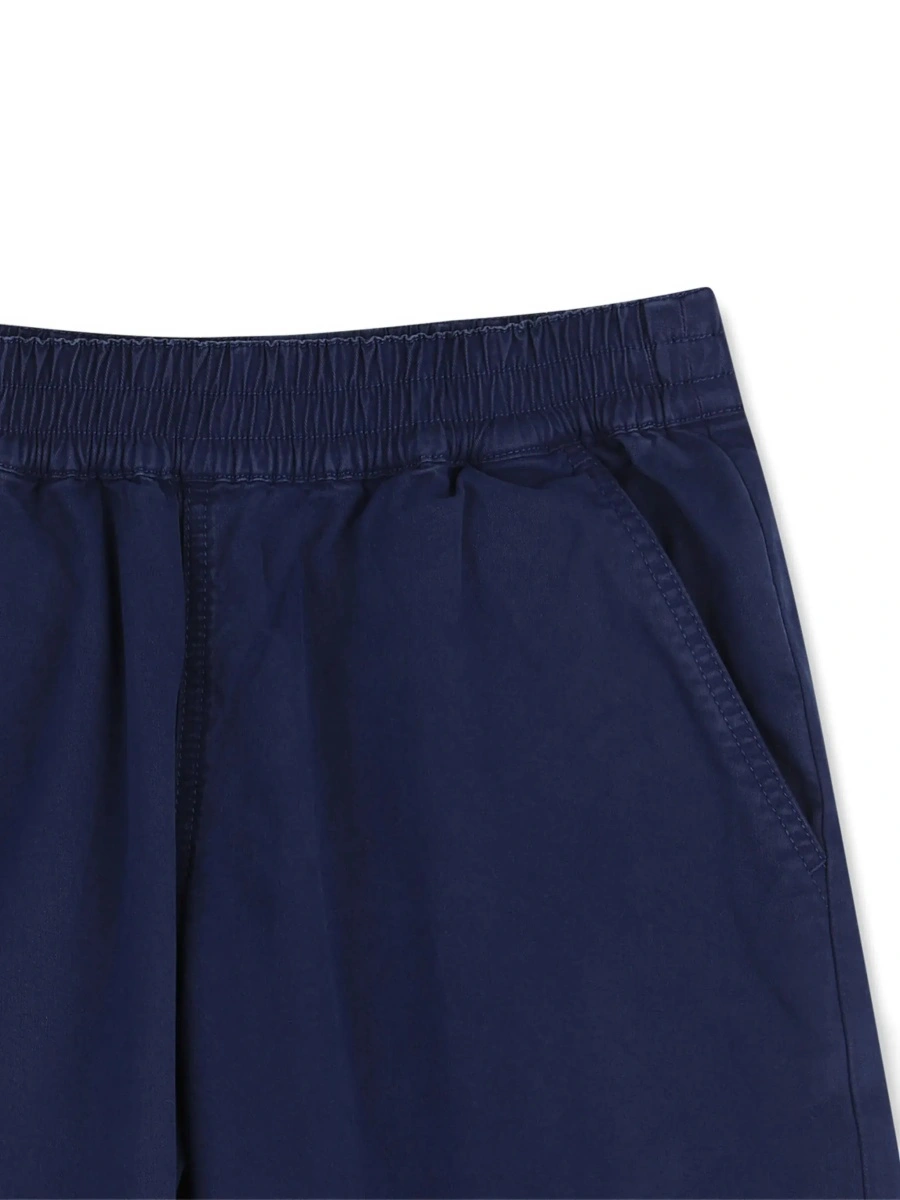 Pantaloni scurti Kenzo albastri din bumbac - Img 5