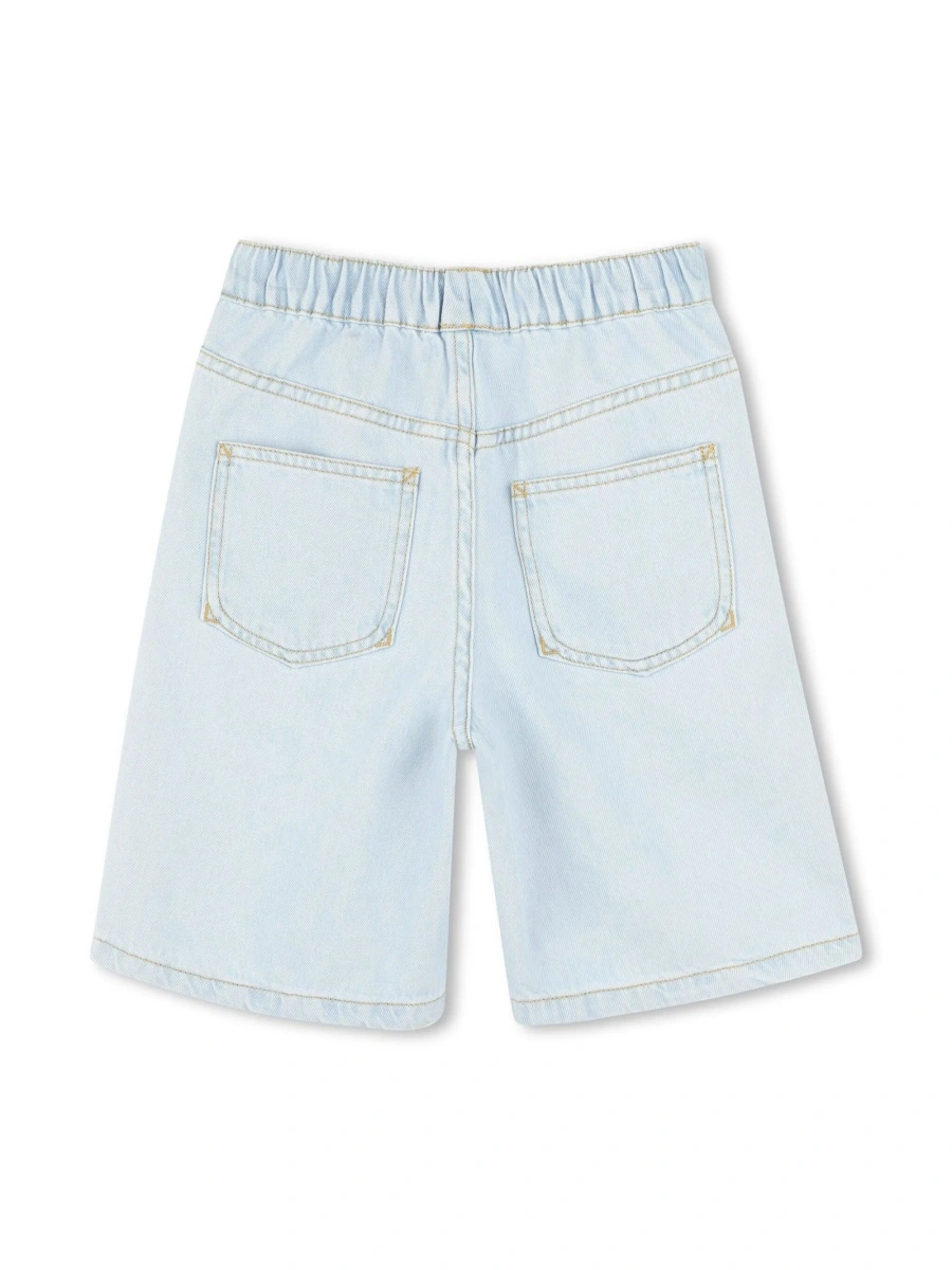 Pantaloni scurti Kenzo albastri - Img 2