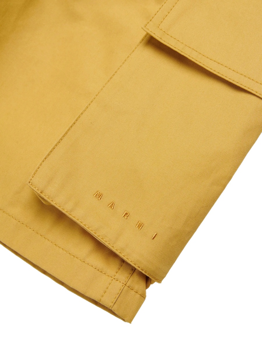 Pantaloni scurti Marni galbeni - Img 3