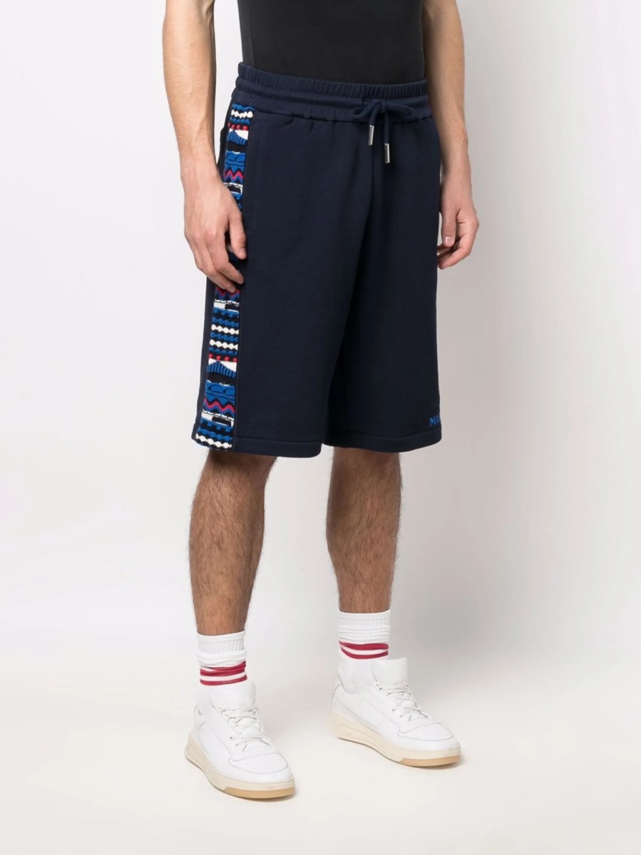 Pantaloni scurti MISSONI BEACHWEAR albastri - Img 3
