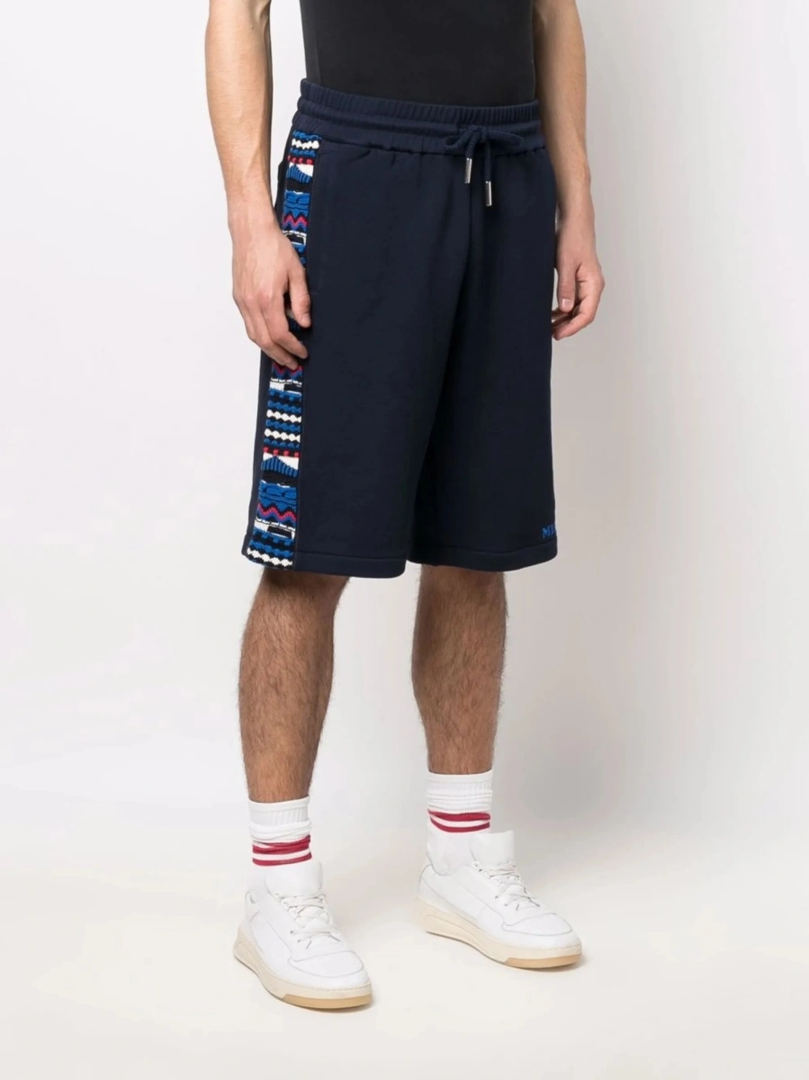 Pantaloni scurti MISSONI BEACHWEAR albastri - Img 3